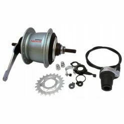 Custom Vélo Roue Arrière 26" 82mm Alu Poli Chrome 8 Vitesses -Custom Vélo Soldes roue arriere 26 82mm alu poli chrome 8 vitesses jante large pour velo 3