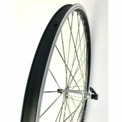 Custom Vélo Roue Avant Aluminium 26" Double Paroi Noir Mat -Custom Vélo Soldes roue avant velo aluminium 26 double paroi noir mat 2