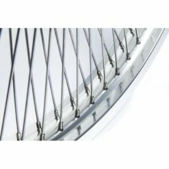 Custom Vélo Roue Avant Chrome 26" 140 Rayons 50mm -Custom Vélo Soldes roue avant velo chopper chrome 26 140 rayons retropedalage 50mm 4
