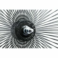 Custom Vélo Roue Avant Rouge 26" 140 Rayons 50mm -Custom Vélo Soldes roue avant velo chopper rouge 26 140 rayons retropedalage 50mm 3