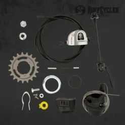 Custom Vélo Roue Ruff Cycles 26" 100mm Noir -Custom Vélo Soldes roue ruff cycles 26 100mm jante velo flat black noir chopper 1