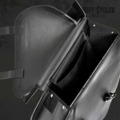 Custom Vélo Sacoches De Vélo Cuir Ruff Cycles The Ruffian Noir -Custom Vélo Soldes sacoches de velo cuir ruff cycles the ruffian noir 2