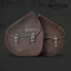 Custom Vélo Sacoches De Vélo Slim Ruff Cycles The Ruffian Marron