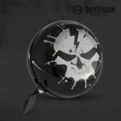 Custom Vélo Sonnette Ding Dong Ruff - Black