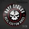 Custom Vélo Sticker Rond Ruff Cycles 30cm